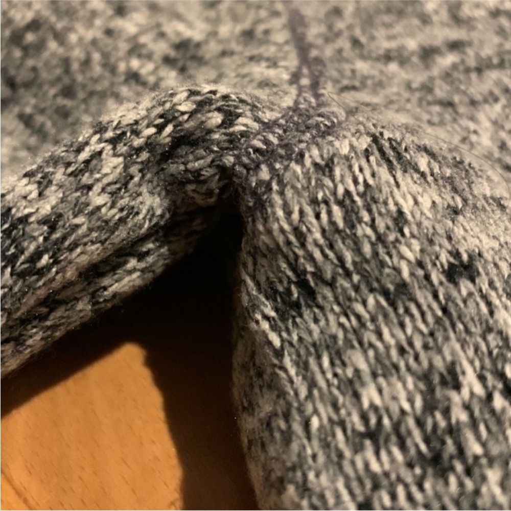 NWT Boy’s Children’s Place Grey Speckled Sherpa Full Zip Hoodie - size L (10/12) - Picture 8 of 14